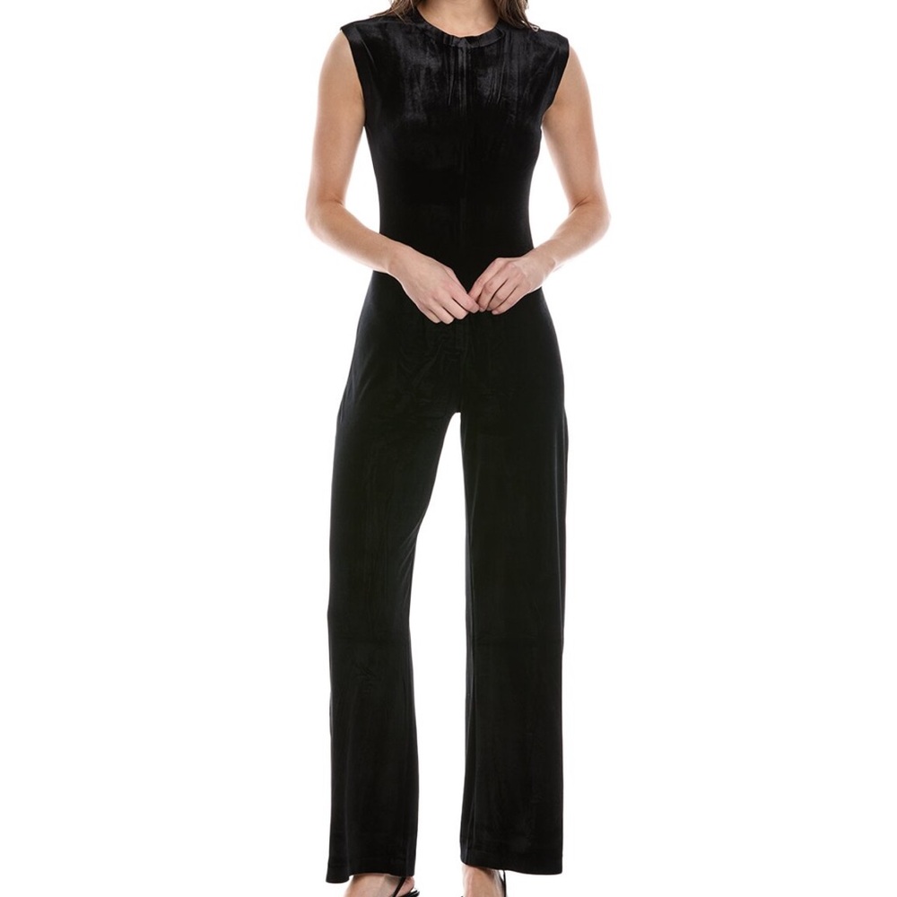 Norma Kamali Velvet Jumpsuit